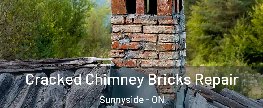  Cracked Chimney Bricks Repair Sunnyside - ON